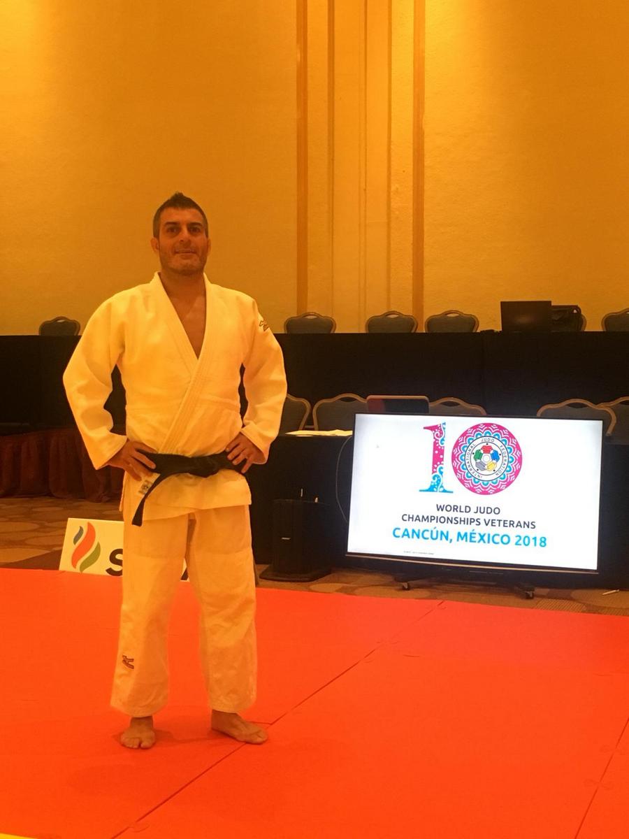 Un Navarro en el Campeonato del Mundo de Judo Veterano_Cancun 18-10-18